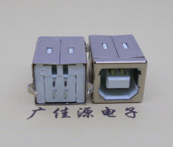 USB BF180度母座 打印機(jī)接口 立式直插帶賽